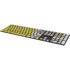 Vatican City Flag Distressed Magic Keyboard with Numeric Keypad Skin